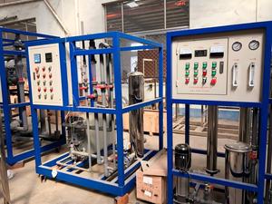 Módulo de eletrodeionização Edi 220V para tratamento de água Eletrodiálise Sistema de rejeição sal troca iônico PLC Water Machinery - Product Image 4