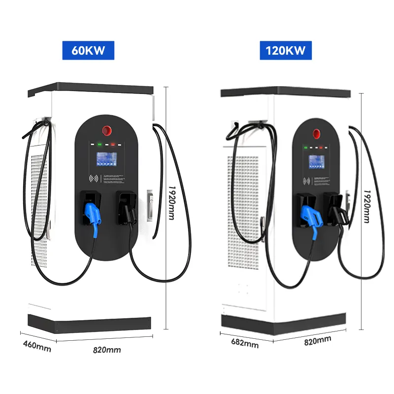 60kw 120kw 180kw Snelle Auto Oplaadstation Commerciële Ccs2 Dc Oplader Ev Voor Elektrische Auto