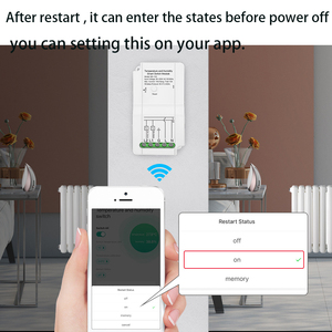 TUYA Smart Life Wifi Smart Switch 15A Remote Control Temperature Humidity Monitoring Smart Module <strong>Sensor</strong> - Product Image 6