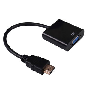 1080P <strong>HDMI</strong> to <strong>VGA</strong> Converter, <strong>HDMI</strong> to <strong>VGA</strong> <strong>Adapter</strong> Male to Female for Computer