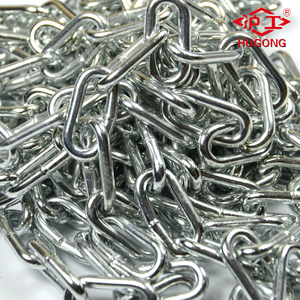 เหล็กชุบสังกะสีห่วงโซ่ตะขอสังกะสีสั้น Link Chain - Product Image 6