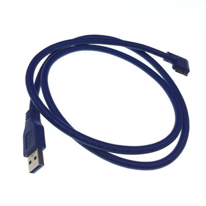 微型USB 3.0 b型公左角数据适配器电缆 - Product Image 5