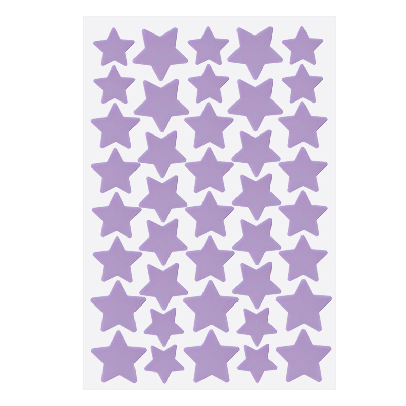 Purple Star Patch 40pcs