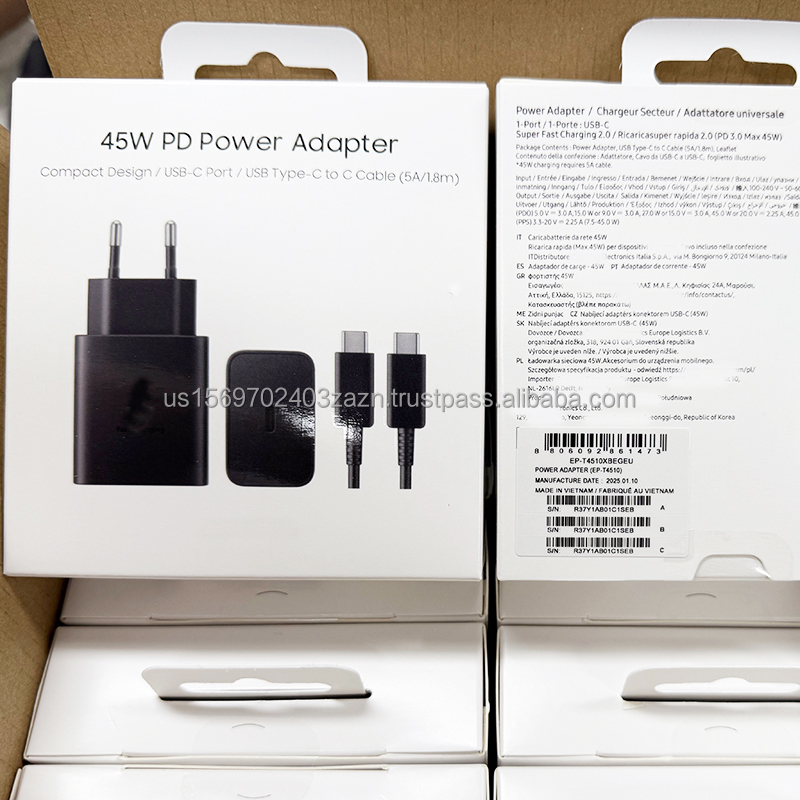 UK/EU/US 45W T4510 con cable (4,4 USD COP/6,8 USD ORG caliente)