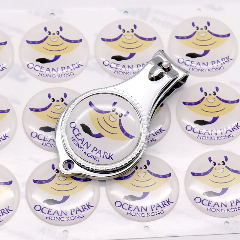 Пользовательский логотип гелевая Смола Наклейка 3D купол эпоксидная наклейка