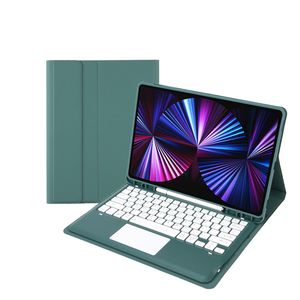 Para iPad Air 13 pulgadas (2024) Color inferior cuadrado sombrero táctil teclado inalámbrico para iPad Pro Pen Slot Protector de teclado - Product Image 6