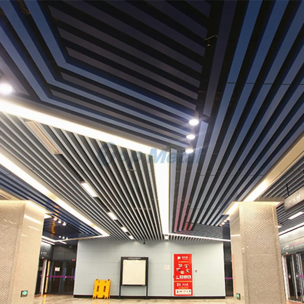 Fashion Ceiling Decoration Roof Partition Aluminum Baffle Ceiling/Metal Suspended Ceiling System