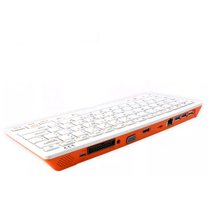 Teclado naranja Pi 2022 Mini PC en un, con Rockchip RK3399 SoC + procesador de 64 bits, novedad de 800