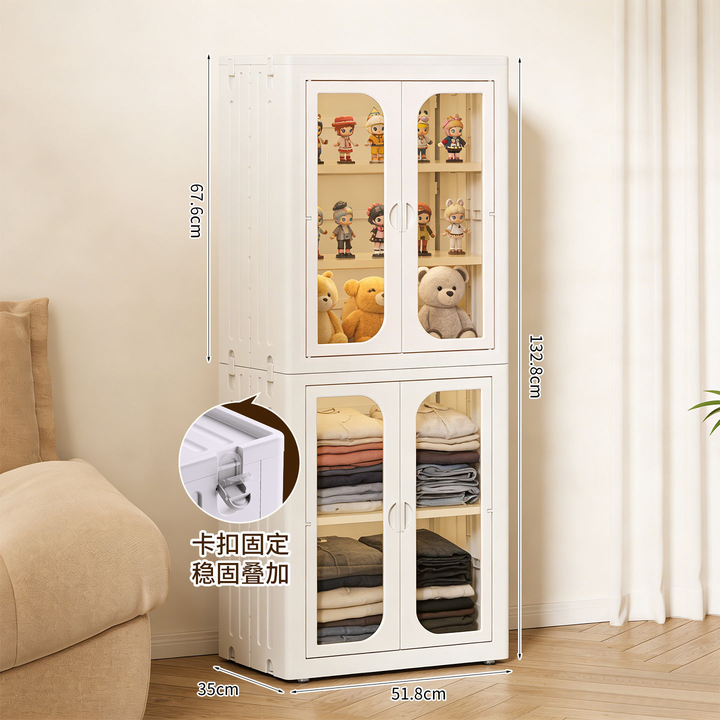 2-layer storage cabinet 3-layer storage cabinet