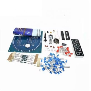 Pantalla LED giratoria, módulo de reloj electrónico con alarma, lámpara de agua, Kit DIY, Control de luz, temperatura, DS1302, C8051, MCU, STC15W408AS - Product Image 4