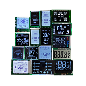 Sehr klein 3 4 5 6-stelliges Tn 7-Segment-LCD-Bildschirmmodul für die Raum thermostat steuerung - Product Image 1
