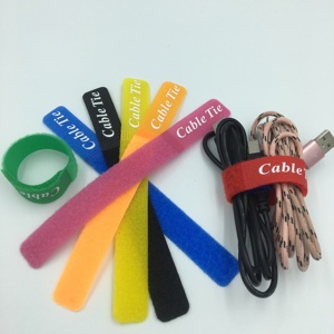 Correa de sujeción ajustable personalizada de cualquier tamaño correa de gancho y bucle colorida reutilizable con hebilla - Product Image 5