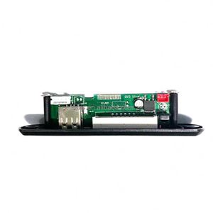 บอร์ดถอดรหัส WMA 5.0 9V-12V แบบไร้สายเครื่องเล่น MP3หน้าจอสีมีรีโมดูล USB TF FM ระบบเครื่องเสียงในรถยนต์พร้อมรีโมทคอนโทรล - Product Image 2