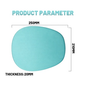 Tappetino per Mouse da gioco ergonomico comodo con Base antiscivolo accessori per Computer da scrivania Pad Memory Foam per uso domestico - Product Image 6