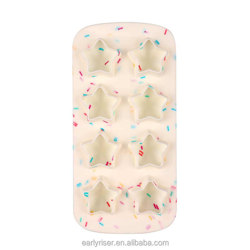 Bandeja de hielo de cinco estrellas (color caramelo)
