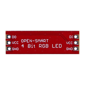 OPEN-SMART Neo Pixel WS2812 5050 Vollfarb-RGB-LED-Lampe Kaskadi bares 4-Bit-RGB-LED-Modul für Arduino