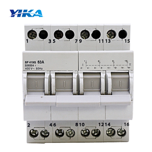 YIKA SF çift güç manuel Transfer anahtarı 1P 2P 3P 4P 16A 20A 25A 32A 40A 63A modüler manuel geçiş anahtarı - Product Image 3