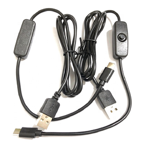 <strong>USB</strong> Type C 5V 3A Charging Cable for <strong>Raspberry</strong> <strong>Pi</strong> 4 <strong>Power</strong> Cable with ON/OFF Switch for RPI 4 Model B RPI 4B Compute - Product Image 4