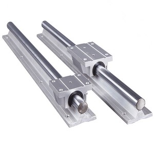 Carril lineal de SBR20-1200mm 2 Set del eje de la barra de guía lineal del eje ferroviario guía de 20mm rodamientos de bloque de - Product Image 1