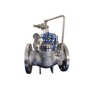 Горячая продажа 200X клапан регулирования давления фланец пилотный редукционный клапан из нержавеющей стали гидравлический редукционный клапан - Product Image 3