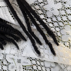 Fummi Locs brezilyalı insan saçı postiş açık kahverengi dantel yumuşak duygu dalga Afro kıvırmak sapıkça kıvırcık stilleri dreadbundles demetleri - Product Image 3