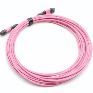 Customized 8 Core 12 Core 24 Core Multimode OM3 OM4 MPO <strong>MTP</strong> <strong>Trunk</strong> Cable Fiber Optic Patch Cord - Product Image 5