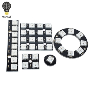 4 8 12 16 Kanal WS2812 WS2812B WS RGB LED-Lampen feld modul 5V Rainbow LED Präzise - Product Image 6