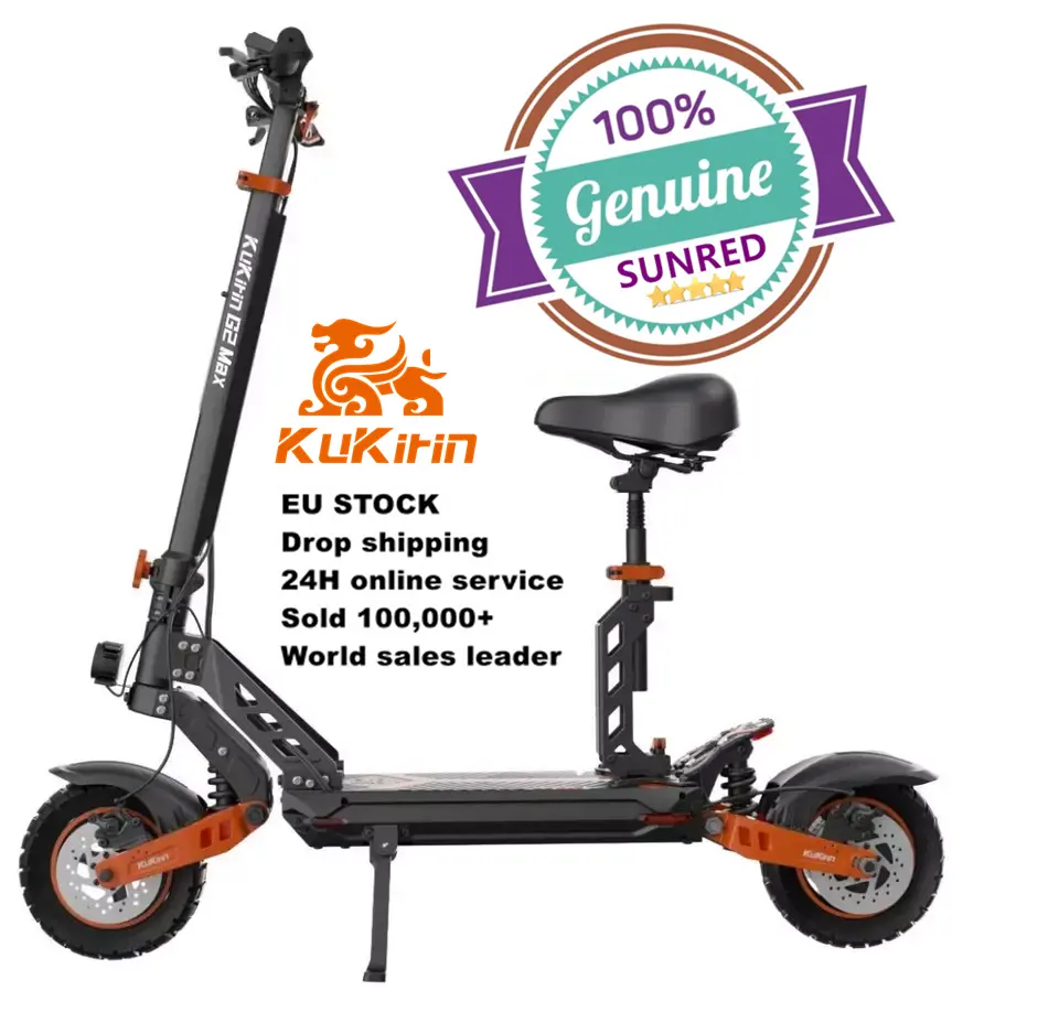 Kukirin g2 max 20ah 1000W 48V IP 54 scooter électrique pour adultes, livraison rapide depuis l'entrepôt de l'ue