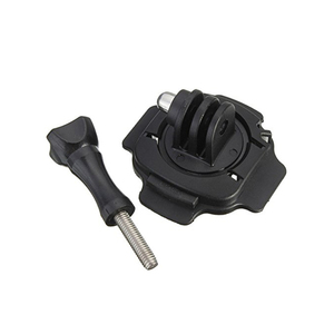 Fabrika fiyat kask sabit montaj ile 360 derece rotasyon dağı + kilit + yapıştırıcı sticker için mini eylem kamera GP92 - Product Image 2