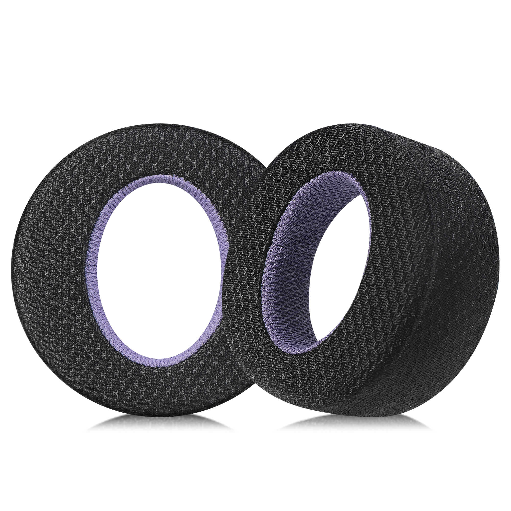 filet de tissage noir + violet