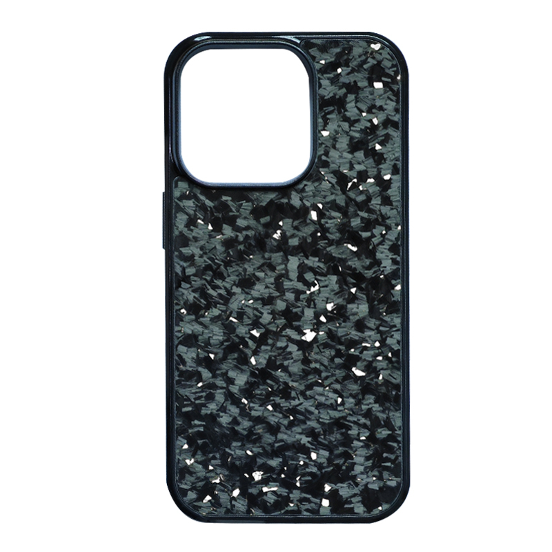 Silver forged carbon fiber