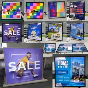 HD 1900 x 1900 Auflösung 52,3 Zoll Werbung Vierkant-LCD-Anzeige IR-Touchscreen Werbung Digitalbeschilderung und Anzeige - Product Image 5