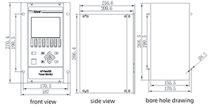 Acrel APview500 Modbus电能质量分析仪，带变电站用网络服务器谐波监视器1A 5A输入USB以太网RS485 - Product Image 6