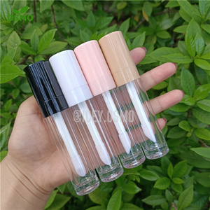 OSMO RTS 5ml 6.5ml 8ml Big Brush Short <strong>Doe</strong> Lip Gloss Wand Tubes PETG Empty Lipgloss Packaging Tubes - Product Image 5