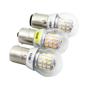Warehouse E27 1156 LED sis işık 6-12V çalışma ışık araba LED ampul ile E27 baz cam vücut için depo reflektör tipi - Product Image 1
