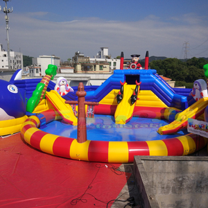 ปลาหมึก <span class=keywords><strong>Splash</strong></span> Lagoons สนุกสวนสนุกบนพื้นดินอุปกรณ์เล่นน้ำทำให้พอง - Product Image 4