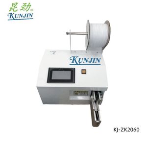 KUNJIN RZ1540 anello punzone legante doppio anello rilegatura bobina automatica di avvolgimento per la vendita filo cavo legante macchina con ottimo prezzo - Product Image 6
