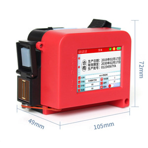 Portable Mini Inkjet Printer Using Fast Dry Ink Cartridge for Date,Bar <strong>Code</strong>,QR <strong>Code</strong>, Batch Number Printing - Product Image 5