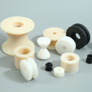 Nylon ròng rọc thép không gỉ Nylon ròng rọc ròng rọc khối dây màu đen với móc Nylon ròng rọc bánh xe - Product Image 2