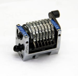 Prezzo di fabbrica Master 7 cifre numeratrice da stampa - Product Image 1