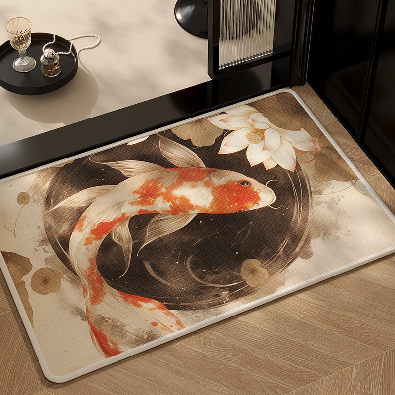 Style Weaving - Fish Leaping over Lotus