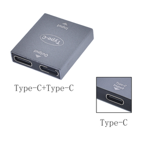 Tip-c çift tip-c dönüştürücü uzatma USB 2 1 dönüştürücü şarj veri iletim konnektörü - Product Image 5