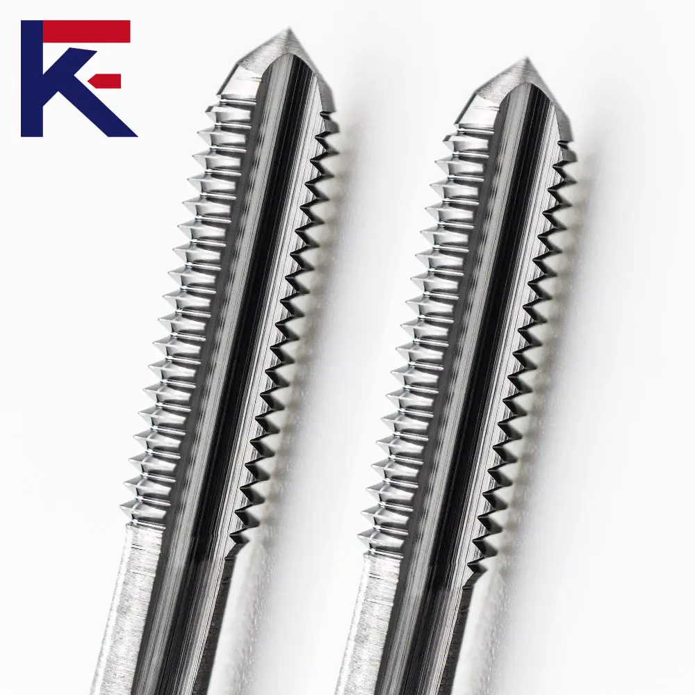 KF Straight Flute Thread Tap High Speed Steel Tungsten Steel Screw Tap Tool
