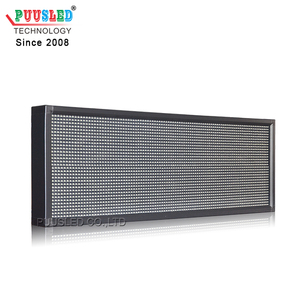 Schermo esterno a LED display di colore bianco display pubblicitario a scorrimento segno del messaggio di luminosità led di scorrimento segno per il negozio - Product Image 2