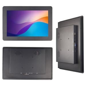 10,1 Zoll Panel-Halterung eingebetteter kapazitiver Touchscreen-Monitor unterstützt Raspberry Pi mit Auflösung 1280 × 800 - Product Image 3