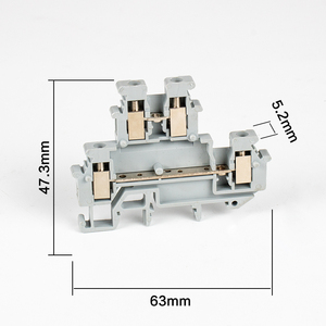 2.5mm <strong>Double</strong> <strong>Layer</strong> Screw <strong>Terminal</strong> <strong>Block</strong> MBKKB2.5-LA - Product Image 2