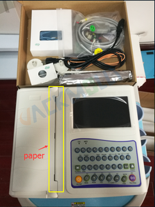 מכונת ecg JM-8121 צג 12 ערוצים 12 מוביל מכשיר ecg חשמלי