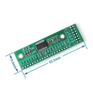 MCP23017 I2C-Schnittstelle 16-Bit-E/A-Erweiterungs modul IIC-zu-GIPO-Wandler 25-mA-Antriebsnetzteil