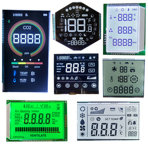 Benutzer definierte monochrome LCD-Werks versorgung 8-stellige 7-Segment-FSTN-Thermostat-Temperatursensor-Controller LCD-Display 3 Zoll - Product Image 6