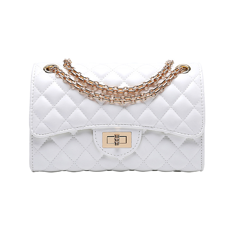 White with gold